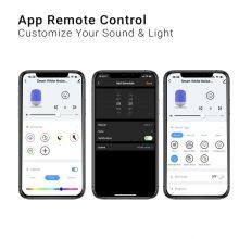 Baby Smart Night Light Touch Control RGB Light White Noise Audio Equipment Built-in Sleep Music White Noise Sound Machine thumbnail-4