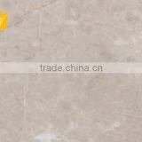 High Quality Beautiful Polished Cloudy Beige Interior Ground Marble Tile thumbnail-3