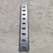 Anti-slip Perforated Mesh Pattern Plate, With Alligator Mouth Holes, Suitable for Pedestrian Walkways, Cutting and Bending Services Available thumbnail-4