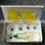 Massage cupping set cups with different size for Chiness medical therapy