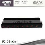 HDMI Matrix 8x8 HDMI Switch 8-8 with Remote Control and EDID learning