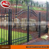 Powder Coated Galvanized Wrought Iron Fence Gate