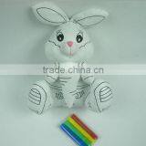 New Arrival Good Quality Washable Painting Plush Toy/Diy Painting Plush Toy For Kids thumbnail-3