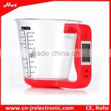 1kg/600ml digital promotion gift digital weighing scale as a cup for sale online