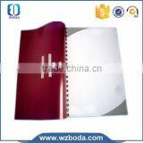 A4 Sheet ,Black ,Transparent ,grass Green Pvc Coated Paper Art for Promotion Gift