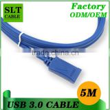 Shenlantuo Factory usb extension cable 5m male to female usb 3.0 extension cable