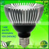 3 Years Warranty 14W Dimmable Par30