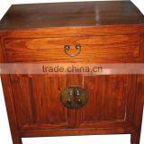 Chinese Antique One Drawer Two Door Bedroom Cabinet thumbnail-1