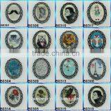 Cheap Fashion Jewelry Pearl And Rhinestone Brooch Flower Shape Brooches Pins For Women B0174 thumbnail-6