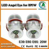 E39 E60 E65 C.R.E.E XPE 20W Error Free LED Angel Eye LED Marker