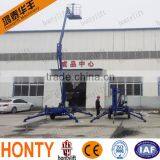 Professional Design 200kg Diesel Engine/Battery Type Folding Arm Genie Boom Lift thumbnail-4