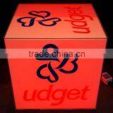 2015 Hot Sales Led Light , Acrylic Square Pink Led Light