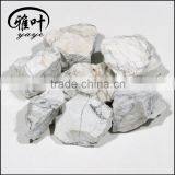 White Howlite Rough Stone Emerald Gemsotne Gifts