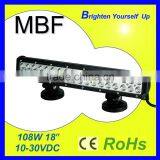 108W LED Light Bar Off Road LED Light Bar Double Row Car LED Light Bar