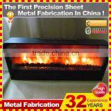 Modern Electric Fireplace Kindle Indoor Freestanding Fireplace Mantel Customized