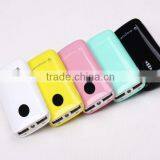 6000mAh Colorful Portable Battery Charger for Samsung Smartphone