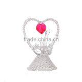 Delicate Glass Figurine for Christmas Decoration thumbnail-1