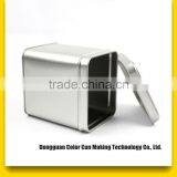 no Printing Square Tin Can