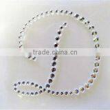 Rhinestone Applique Letter D Sticker Patch thumbnail-1
