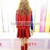 Halloween Adult Sex Supergirl Costume Sexy Woman Superhero Costume Quality Choice thumbnail-3