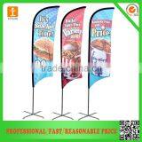 Portable Outdoor Teardrop Advertising Flag