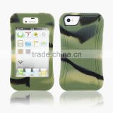 New advanced dual Layer silicone Shockproof Armor Case slim hard Case For iPhone 4S