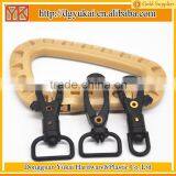 Yukai Plastic Snap Hooks Swivel Hooks for Weaving Paracord Bag Belt Straps thumbnail-1