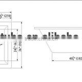 CUPC Corner-tub-shower-combo,bath Tub Corner,hot Tub for Sale thumbnail-3