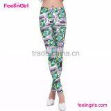 ODM Accept Brazil Flag Fun Women Design Custom Leggings