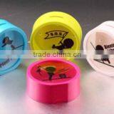 High Quality Custom Design Round Shape Plastic Coin Bank thumbnail-1