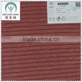 Free Sample Available100% Linen Foil Print Strip Knitted Dyed Fabric