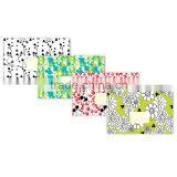 MINI Four Patterns Pocket Expanding File Office Supplies Stationery Products File Folder pp Organ File thumbnail-1