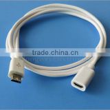 Double Micro USB Cable Male to Micro Female OTG data cable
