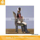 Handsome Sharpei Resin Sitting Dog Figurine thumbnail-3