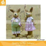 Big and Small Polyresin Chicken Plush Easter Bunny thumbnail-3