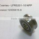 China Bearing Supplier Bearing LFR50/5NPP U GrooveTrack Roller Bearings With Size 5*17*8mm thumbnail-6