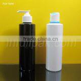 300ml/10oz Black Cylinder Plastic PET Bottle thumbnail-1