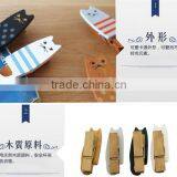 Contracted High-quality Cartoon Solid Timber Wood Cat Multi-function Receive Clip Seal Clothes Pin PN6366 thumbnail-4
