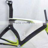 Carbon Fiber TT Bike Frameset&700c Time and Trial Frame&nice Color CarbonTriathlon Bicycle FM018