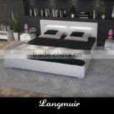 Modern Leather Bed B19