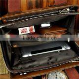 Luxury Leather Business Laptop Bag Briefcase for Man Documents Handbag thumbnail-5
