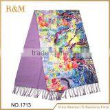 Factory Sale Superior Quality Long Knit Scarf With Many Colors thumbnail-1