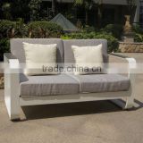 outdoor aluminum sofa set/ sofa love seat/ loveseat/ living room furniture