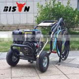 BISON Taizhou 150bar Portable Gaoline High Pressure Washer, Gasoline High Pressure Water Jet Cleaner