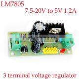 LM7805 AC/DC 7.5-20V /12V 18V ac dc Converter 5V 1.2A