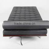 Ludwig Mies Van Der Rohe Style Leather Barcelona Daybed Replica thumbnail-4