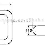 Y815 Low Price Ceramic Art Wash Basin on Sale Square Art Basin in Chaozhou thumbnail-2
