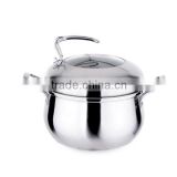 28cm stainless steel big cooking pot