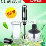 600W electric stainless steel hand blender juice blender food mixer