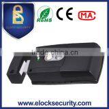 Small Smart Electric Gate Lock With Push Button,knob,card Reader